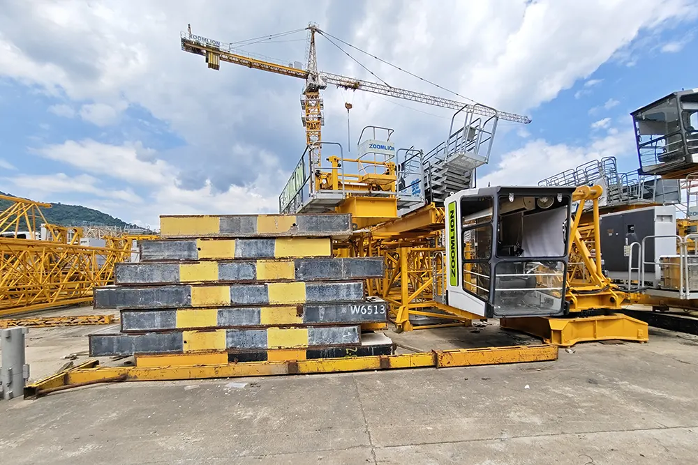 Zoomlion WA6513-10B tower cranes for sale